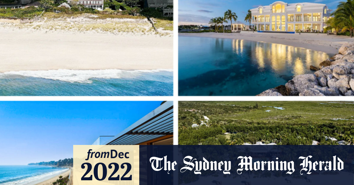 Luxury property The best beach houses for sale around the world